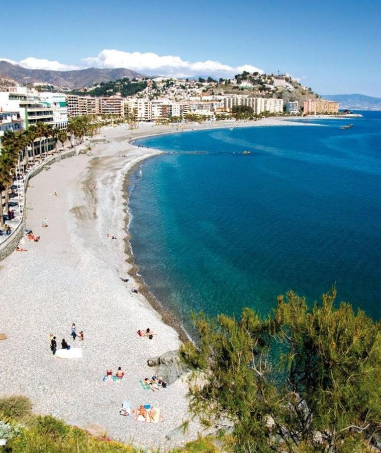 Apartamento Con Encanto Y Preciosas Vistas Junto A La Playa Almuñécar Kültér fotó
